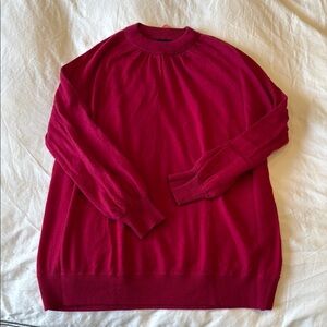 Hatch Pink Crew Neck Sweater